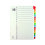 Assorted A4 A-Z Mylar Index WX01523 1