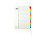 Assorted A4 A-Z Mylar Index WX01523 2
