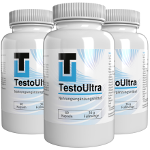 TestoUltra - 180 capsules (3 x 60 capsules) - 3-pack