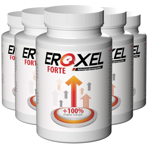 Eroxel Forte - Maca, L-Αργινίνη & Ψευδάργυρος - 300 Κάψουλες (5 τμχ)
