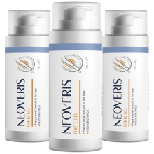Neoveris Forte - 300ml (3x100ml) - Pachet 3 buc - Unt de Shea, Acid Hialuronic si Ulei de Samburi de Struguri - Formula Elvetiana