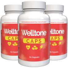 Welltone - 22 Βιταμίνες & Μέταλλα - 180 Κάψουλες (3 τμχ)