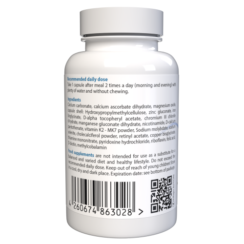 TONERIN - 22 Βιταμίνες & Μέταλλα - 300 Κάψουλες (5 τμχ) 1