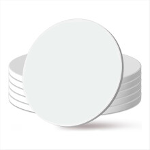 Tablas para tartas de 12 pulgadas, redondas, resistentes a la flexión, con base multicapa para exhibiciones, 5 unidades