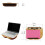Suporte para laptop com almofada, encaixe para tablet, mesa de computador para viagem ou uso na cama, suporta laptops de até 14 polegadas. 6