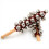 Χειροποίητα JingleBells Sleigh Bells Ξύλινα Σέικερ Jingle Stick Μουσικά Κρουστά για Εξοχικό Σπίτι 7