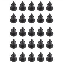25 stuks kunststof drukknopen voor autobumpers, 10 mm gat