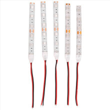 Lot de 5 bandes LED bleues étanches 5050 de 10 cm, 12 V CC, pour caravane, bateau ou voiture.