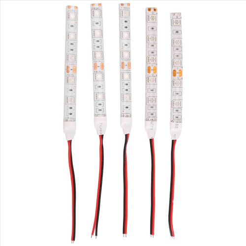 τεμάχια 10cm αδιάβροχες μπλε λωρίδες LED 5050 Dc 12V τροχόσπιτο/σκάφος/αυτοκίνητο