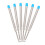 6 balpenvullingen 10 cm blauw grote vulling 9