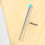 6 balpenvullingen 10 cm blauw grote vulling 7