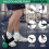 Tiras de tornozelo com fixação para halteres para exercícios e treinamento de pernas. 3