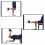 Tiras de tornozelo com fixação para halteres para exercícios e treinamento de pernas. 5