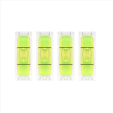 4 Stück 10x10x29mm Universal-Vierkant-Wasserwaage für Stativ und Kamera