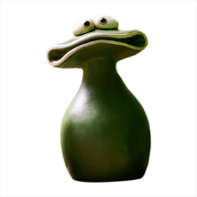 Grote mond kikker bloempot hars knutselen huisdecoratie ornamenten tuin dieren decoraties L