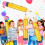 Conjunto de 12 Lápis Infláveis Gigantes de 68,5 cm (27 Polegadas) para Lembrancinhas de Aniversário e Decoração de Sala de Aula 7