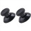 1 paio di Thumbstick Joystick di ricambio per controller One Nero 4