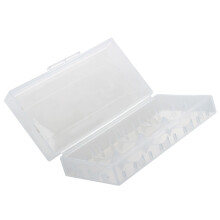 Caixa transparente para bateria 18650