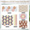Conjunto de 3 Réguas Acrílicas para Quilting com Meio Hexágono, Tamanhos 8, 9 e 10 Polegadas, para Costura e Quilting. 3