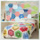 Conjunto de 3 Réguas Acrílicas para Quilting com Meio Hexágono, Tamanhos 8, 9 e 10 Polegadas, para Costura e Quilting. 6