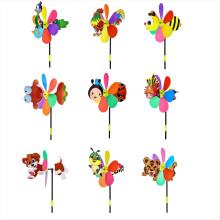 Buntes 3D-Insekten-Windspiel, Windmühle, Gastgeschenke, Gartendekoration, Spielzeug für Babys und Kinder