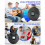 Φορητό Bluetooth CD Player Επαναφορτιζόμενο Discman με Διπλά Ηχεία και Ακουστικά Cd Mp3 Γκρι 1