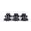 6 x AC 250V 2.5A IEC320 C7 Υποδοχή συγκόλλησης με ακροδέκτες σύνδεσης τροφοδοσίας 1