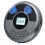 Φορητό Bluetooth CD Player Επαναφορτιζόμενο Discman με Διπλά Ηχεία και Ακουστικά Cd Mp3 Γκρι 3