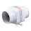 4" Inline-Schiffsbilgenlüfter 12V 270 CFM Leise Bootsweiß 1