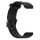 Pulseira esportiva de silicone macio para relógio, compatível com Mi, preta. 3