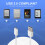Vervangende USB-kabel voor Touch, Fire, Keyboard, DX Wit 10
