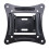 Suporte de parede universal para monitores LCD/LED de 14 a 27 polegadas com altura ajustável e retrátil - C12 5
