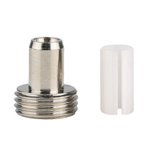 Conjunto de 2 unidades de manga de fibra óptica com núcleo de 7 mm e insertos cerâmicos de reposição para localização de falhas em cabos.
