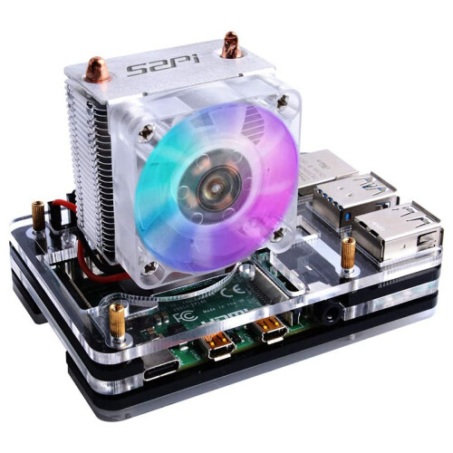Για 4 θήκες με ψυγείο Ice Tower, ανεμιστήρα CPU, με ψύκτρα ανεμιστήρα, σωλήνα Glare RGB 2