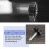 2 τεμάχια M8 x 30mm αρσενικό σπείρωμα 32mm αστεροειδές κουμπί σύσφιξης μαύρο 5