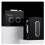 Leitor de cassetes estéreo retrô preto com função de reversão automática e Bluetooth. 4