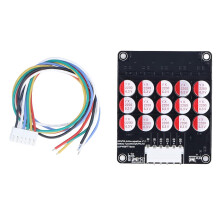 Placa de equalização de energia para baterias LiFePO4/LiPo/LTO com equalizador ativo 5S