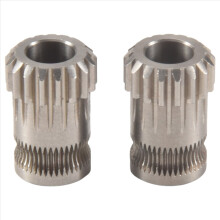 stuks extrudeertandwielen MK8 roestvrijstalen dubbele extrusiewielen Bowden-tandwiel 3D-printeronderdeel voor CR10 3