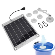 Pannello solare umidificatore 10w monofacciale portatile USB atomizzatore risparmio energetico pompa acqua idratante forniture da giardinaggio