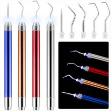 LED-Entgitterungswerkzeug für Vinyl und leichte Materialien zum Entfernen kleiner Platten (DIY)