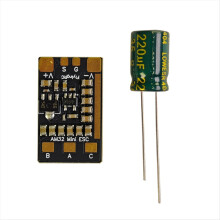 Mini AM32 ESC 2-6S 40A 6-26V, unità singola, regolatore di velocità elettronico a 32 bit per modello di auto RC con drone FPV, senza cavi