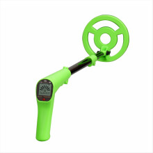Detector de metales portátil MD1009, dispositivo de posicionamiento de monedas para exteriores, buscador científico subterráneo, color verde