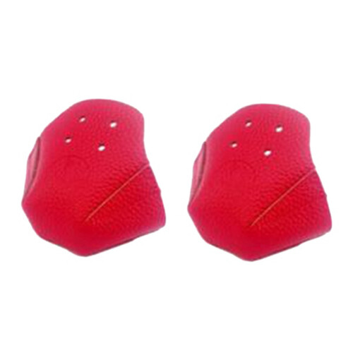 Copriscarpe da pattinaggio sostituibili, 2 pezzi (rosso)