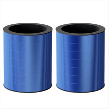 Lot de 2 humidificateurs de bordure pour chambres à coucher, purificateur d'air USB anti-buée avec filtre et écran