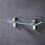 4Pcs Solid Metal Adjustable Wood/Glass Shelf Bracket Wall Mount, Brushed Silver 1