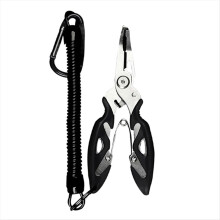 Alicate para segurar lábios de peixe - Alicate de pesca, alicate para atividades ao ar livre, pesca no gelo, presente ideal para homens (preto)