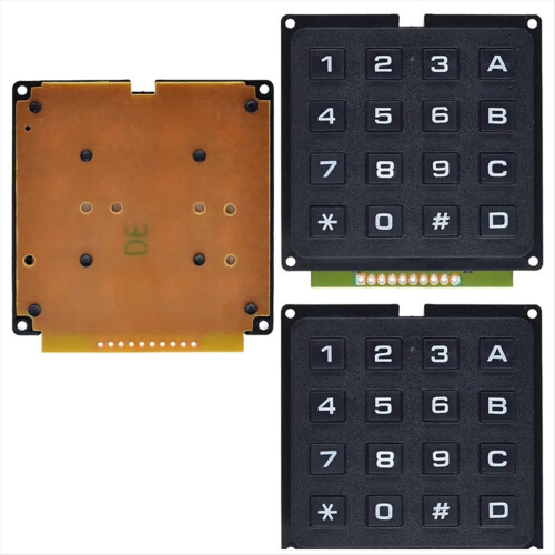 modules de clavier à 16 touches, matrices industrielles avec balayage industriel 1
