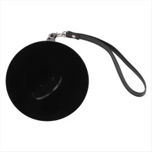 soportes de acrílico para la muñeca con correa de cuero, soporte portátil para bolas, organizador para suministros de tejido, A