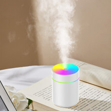 Humidificateur d'air 180 ml, diffuseur d'arômes, mini purificateur d'huiles essentielles, brumisateur d'aromathérapie, lumière noire