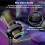 Gaming RGB-microfoon, USB-pc-microfoon voor streaming, podcasts, opnames, condensatorcomputerdesktop op // 11